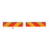 OPREMA ZA VOZILA TABLA ODSEVNA ZA OZNAČ. KAMIONA 2X 423X4223MM