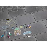 BETONSKA PLOŠČA ZOBEC OPTIMO IMPREGNIRANA 40X60X4.2 CM ČRNA