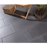 BETONSKA PLOŠČA ZOBEC OPTIMO IMPREGNIRANA 40X60X4.2 CM ČRNA