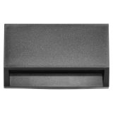 STENSKA VRTNA SVETILKA EMOS ORIENTACIJSKA 1.5W NW PRAVOKOTNA, ANTRACIT