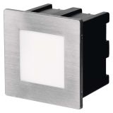 VGRADNA VRTNA SVETILKA EMOS ORIENTACIJSKA 1.5W, NW KVADRATNA, AL, LED