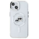 ORIGINALEN KARL LAGERFELD MAGSAFE OVITEK IPHONE 13 6.1 - HEADS - PROZOREN - KLHMP13MHLSKCH