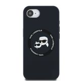 ORIGINALEN KARL LAGERFELD OVITEK MAGSAFE IPHONE 16E - KARL AND CHOUPETTE - ČRN - KLHMPSE4SKCHTCK
