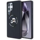 ORIGINALEN KARL LAGERFELD OVITEK MAGSAFE SAMSUNG GALAXY S25 ULTRA 5G - HEADS - ČRN - KLHMS25LSKCHTCK
