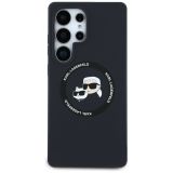 ORIGINALEN KARL LAGERFELD OVITEK MAGSAFE SAMSUNG GALAXY S25 ULTRA 5G - HEADS - ČRN - KLHMS25LSKCHTCK