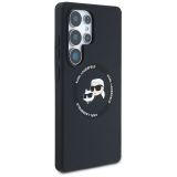 ORIGINALEN KARL LAGERFELD OVITEK MAGSAFE SAMSUNG GALAXY S25 ULTRA 5G - HEADS - ČRN - KLHMS25LSKCHTCK