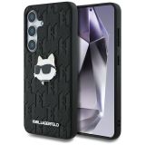 OVITEK ZA TELEFON SAMSUNG GALAXY S25 PLUS 5G ORIGINALEN KARL LAGERFELD - ČRNA ZAŠČITA
