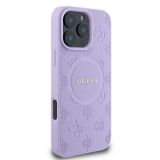 ORIGINALNI GUESS OVITEK GUHMP16LPSAPSMEU ZA IPHONE 16 PRO - MAGSAFE - SAFFIANO  - VIJOLA