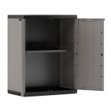 ORODNA OMARA-KRILNA VRATA KETER PVC, 1 POLICA 15KG/POLICO 68X85X39CM