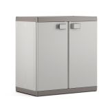 ORODNA OMARA-KRILNA VRATA KETER PVC, 2 POLICI 25KG/POLICO 89X93X54CM