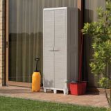 ORODNA OMARA-KRILNA VRATA PVC, 3 POLICE 65X38X178 CM