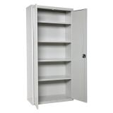 ORODNA OMARA-KRILNA VRATA SIMONRACK 180X80X40 CM 4P/30KG SIVA - RAL7035 KOVINSKA