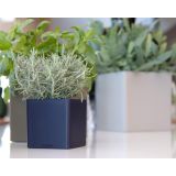 PE NOTRANJI LONEC OSLO KVADRATEN 17CM MODER