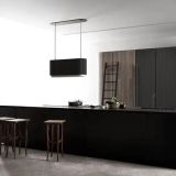 OTOČNA KUHINJSKA NAPA CIARKO DESIGN MONO W, ČRNA