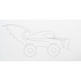 POBARVANKA OTROŠKA MODNA POBARVANKA ZA FANTE