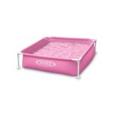 OTROŠKI BAZEN INTEX MINI 122X122X30 CM ROZA BARVE