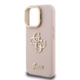 GUESS CAM STAND GUHCP15XPCS4GSP OVITEK ZA IPHONE 15 PRO MAX S STOJALOM - ROZA