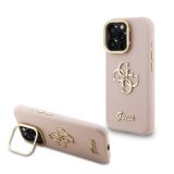 GUESS CAM STAND GUHCP16XPCS4GSP OVITEK ZA IPHONE 16 PRO MAX S STOJALOM - ROZA