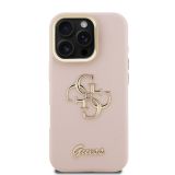 GUESS CAM STAND GUHCP16XPCS4GSP OVITEK ZA IPHONE 16 PRO MAX S STOJALOM - ROZA