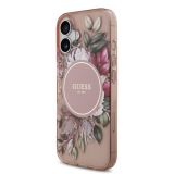 ORIGINALNI GUESS OVITEK ZA IPHONE 17 - MAGSAFE - FLOWERS PINK - GUHMP17SHFWBRCESP