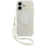 ORIGINALNI GUESS OVITEK ZA IPHONE 17 - MAGSAFE - FLOWERS ELECTRO - GUHMP17SHCPOFPH
