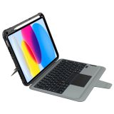 NILLKIN CASE BUMPER S TIPKOVNICO ZA APPLE IPAD 10,9 INCH 2022, 11 INCH 2025 - ČRN (VERZIJA Z LUČKAMI V TIPKOVNICI)