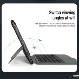 NILLKIN CASE BUMPER S TIPKOVNICO ZA SAMSUNG GALAXY TAB S9 - ČRN (VERZIJA Z LUČKAMI V TIPKOVNICI)