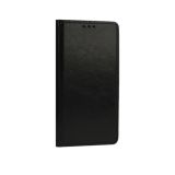 SPECIAL USNJENA PREKLOPNA TORBICA ZA SAMSUNG GALAXY S22 ULTRA 5G - ČRNA