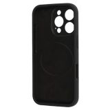 MAT LIQUID SILIKONSKI OVITEK Z MAGSAFE ZA IPHONE 16 - ČRN