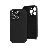 MAT LIQUID SILIKONSKI OVITEK Z MAGSAFE ZA IPHONE 16 PRO - ČRN