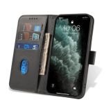 ONASI WALLET DENARNICA USNJENA PREKLOPNA TORBICA IPHONE 17 - ČRNA