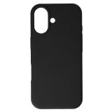 SILIKONSKI OVITEK ZA IPHONE 17 - MAT LIQUID - ČRN