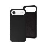 SILIKONSKI OVITEK ZA IPHONE 17 AIR - MAT LIQUID - ČRN