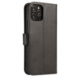 ONASI WALLET DENARNICA USNJENA PREKLOPNA TORBICA IPHONE 17 PRO MAX - ČRNA