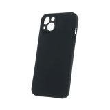 SILIKONSKI OVITEK ZA IPHONE 17 PRO MAX - MAT LIQUID - ČRN