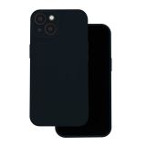SILIKONSKI OVITEK ZA IPHONE 17 PRO MAX - MAT LIQUID - ČRN