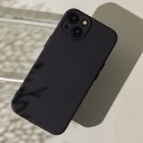 SILIKONSKI OVITEK ZA IPHONE 17 PRO MAX - MAT LIQUID - ČRN