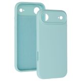 SILIKONSKI OVITEK ZA IPHONE 17 AIR - MAT LIQUID - MINT