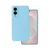 SILIKONSKI OVITEK ZA SAMSUNG GALAXY S25 EDGE - MAT LIQUID SVETLO MODER