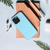SILIKONSKI OVITEK ZA SAMSUNG GALAXY S25 EDGE - MAT LIQUID SVETLO MODER