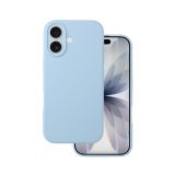 SILIKONSKI OVITEK ZA IPHONE 17 - MAT LIQUID SVETLO MODER