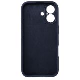 SILIKONSKI OVITEK ZA IPHONE 17 - MAT LIQUID - TEMNO MODER