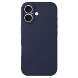 SILIKONSKI OVITEK ZA IPHONE 17 - MAT LIQUID - TEMNO MODER
