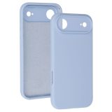 SILIKONSKI OVITEK ZA IPHONE 17 AIR - MAT LIQUID - SVETLO MODER