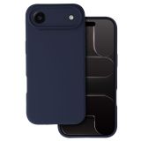 SILIKONSKI OVITEK ZA IPHONE 17 AIR - MAT LIQUID - TEMNO MODER