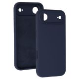 SILIKONSKI OVITEK ZA IPHONE 17 AIR - MAT LIQUID - TEMNO MODER