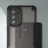 SILIKONSKI OVITEK RUGGED ZA SAMSUNG GALAXY A56 - PROZORNO ČRN