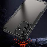SILIKONSKI OVITEK RUGGED ZA SAMSUNG GALAXY A56 - PROZORNO ČRN