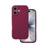 SILIKONSKI OVITEK ZA IPHONE 17 - MAT LIQUID RDEČ
