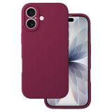 SILIKONSKI OVITEK ZA IPHONE 17 - MAT LIQUID RDEČ